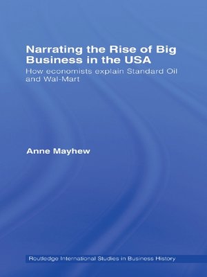 cover image of Narrating the Rise of Big Business in the USA